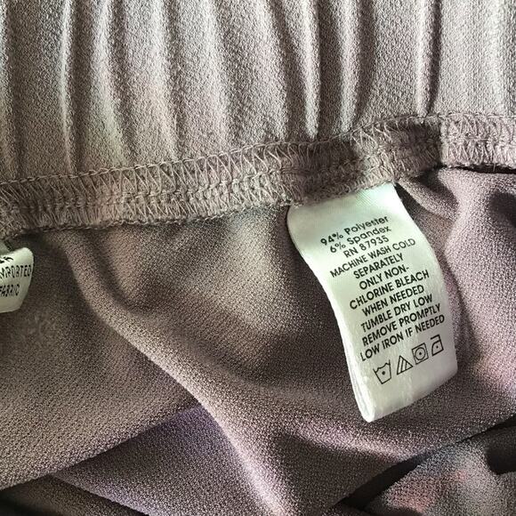 Vintage Simonton Says Lilac Purple Pull On Pants Large Tall - Picture 6 of 6